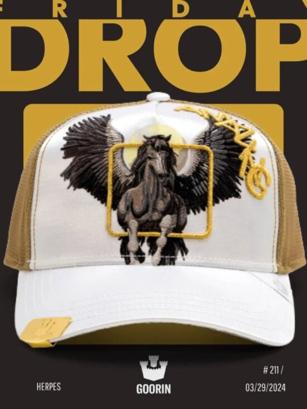 Limited Edition Goorin Brothers "Herpès” Trucker Hat